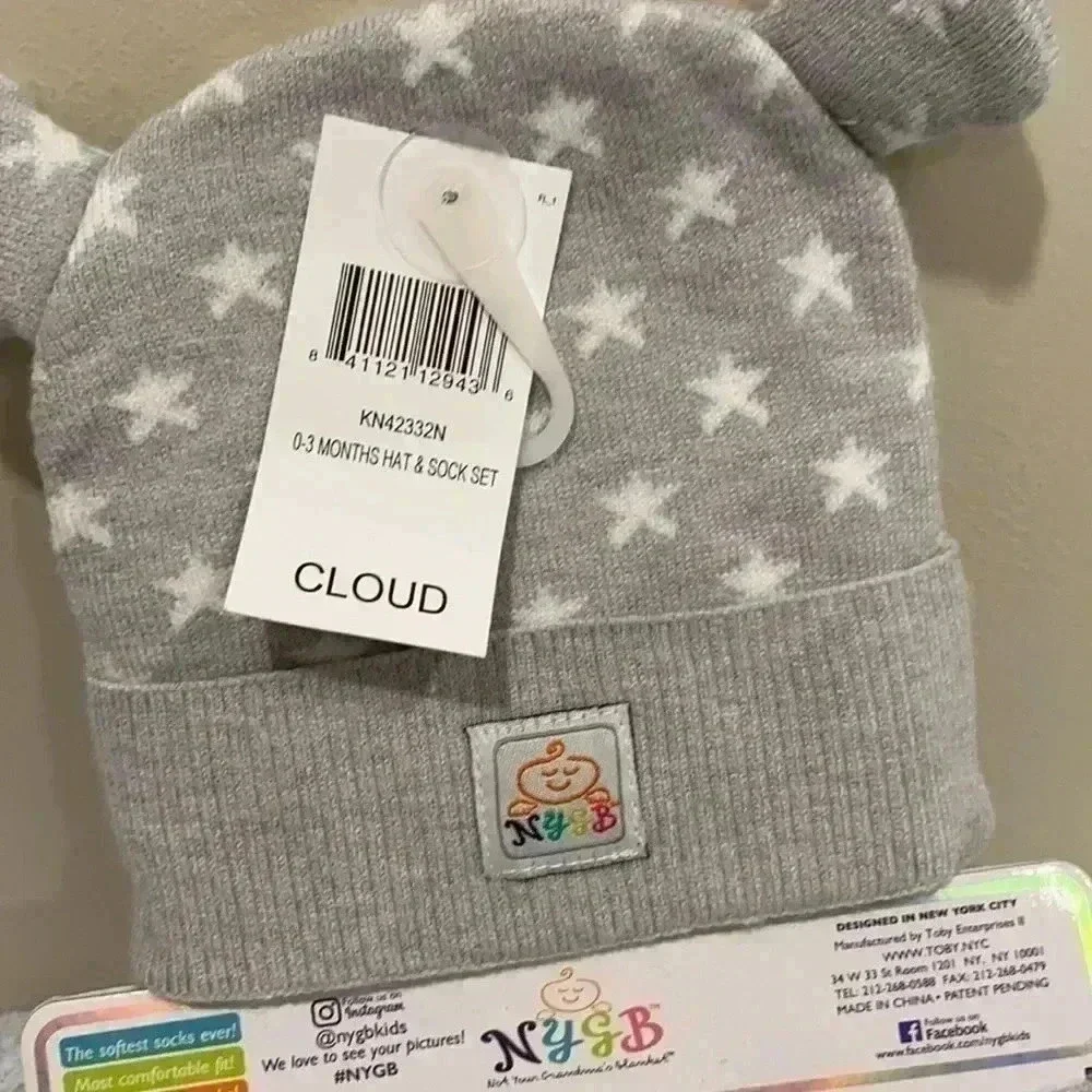 NYGB hat & sock set